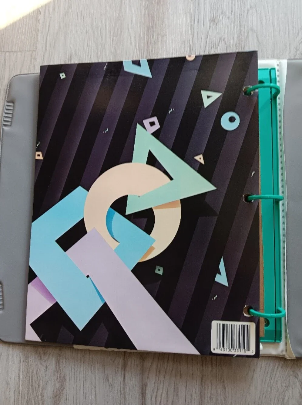 Vintage Trapper Keeper 1991 Tropical Cruise Designer Series Folder Notepad